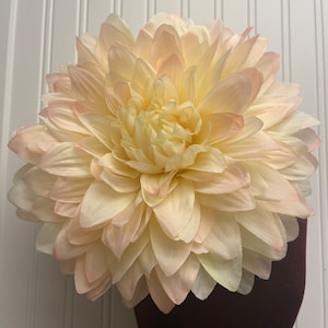 Large dahlia flower brooch pin oversized brooch shoulder corsage party flower pin women’s flower brooch pin accessories large pin flower