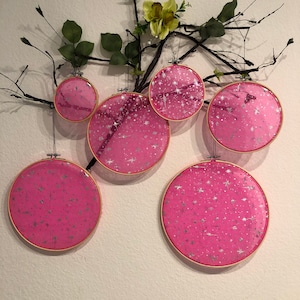 Pink star wall decor star wall art wall hangings decorations star wall covering wall hanging wall covering living room modern decor nursery