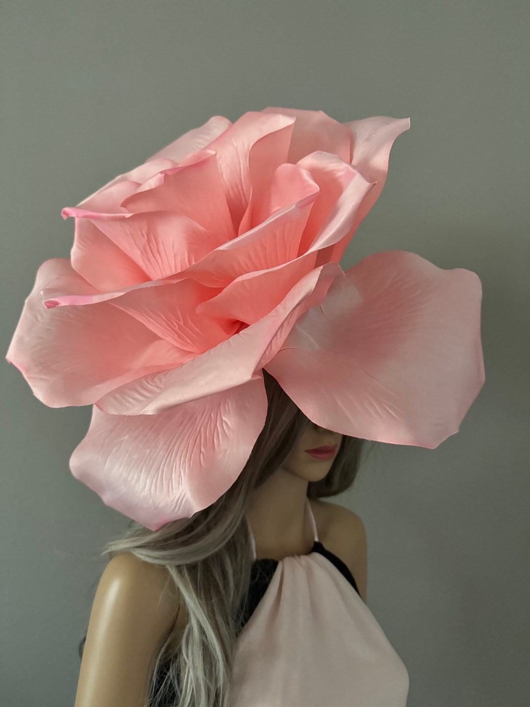 large flower headpiece