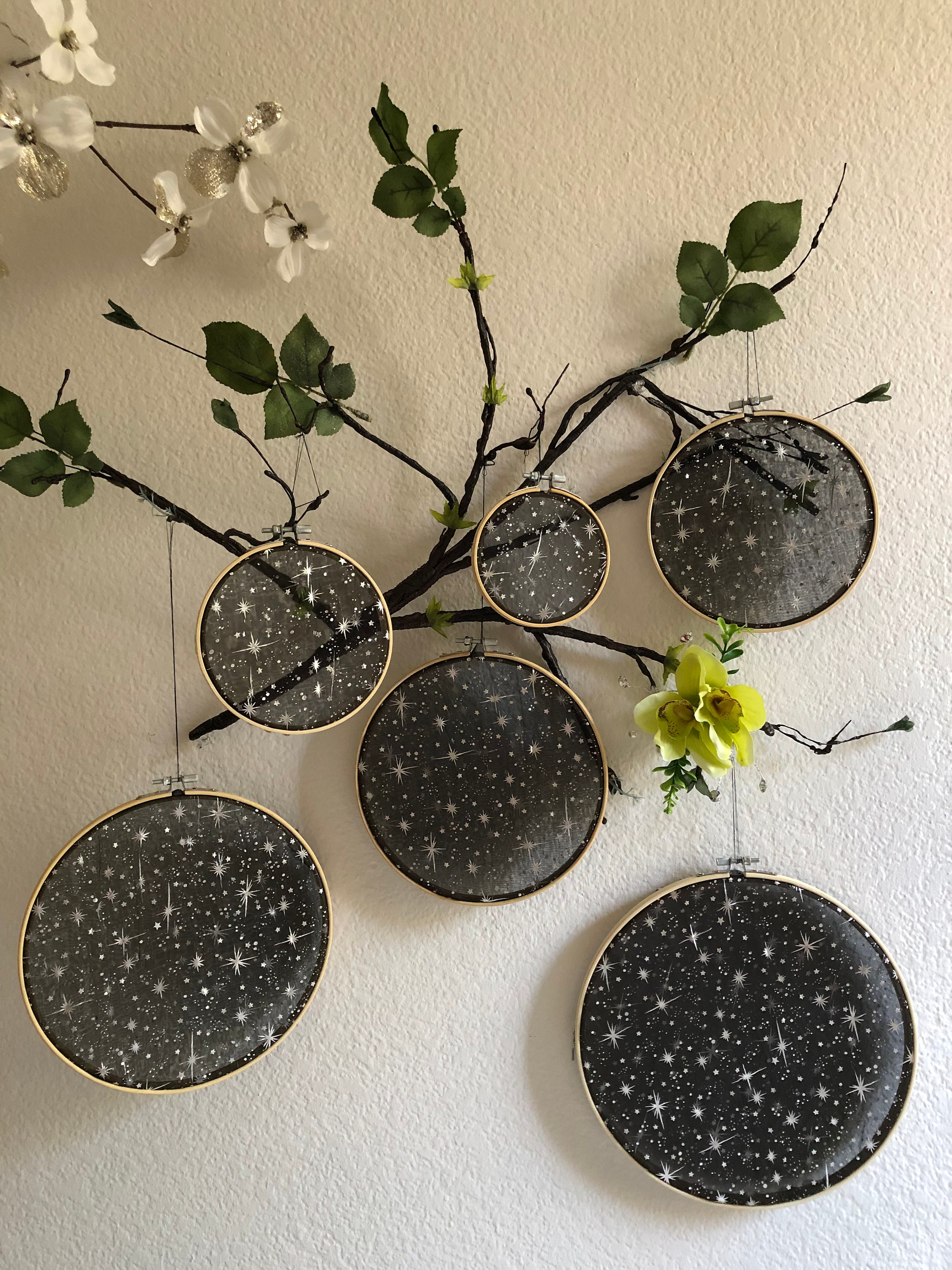 Pink wall hanging pink wall art pink decor for girl room | Etsy