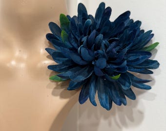 Dahlie Brosche: Anstecknadel, 15cm