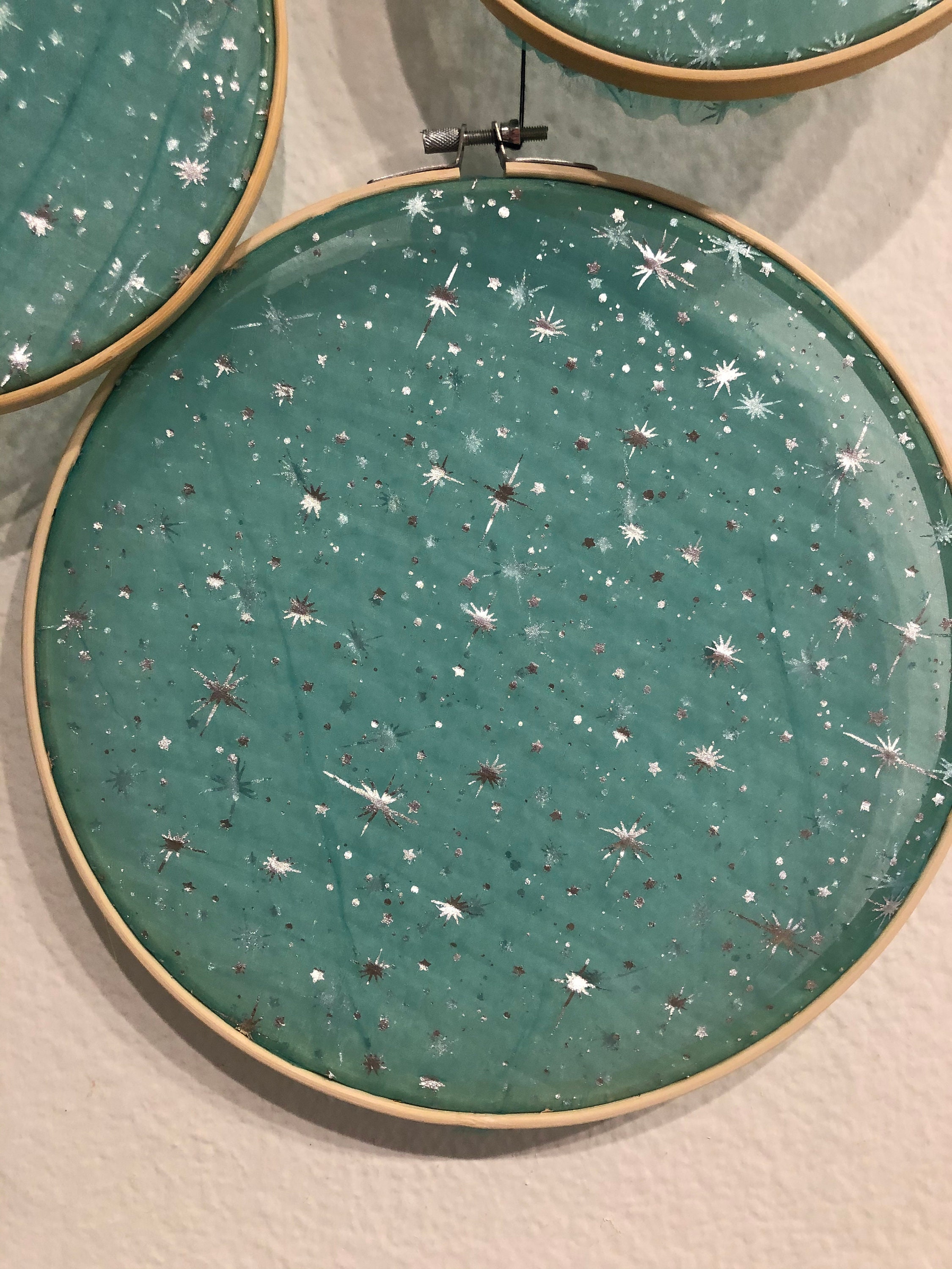 Teal Wall Art Teal Decor Wall Hangings Wall Hanging Art Etsy Denmark