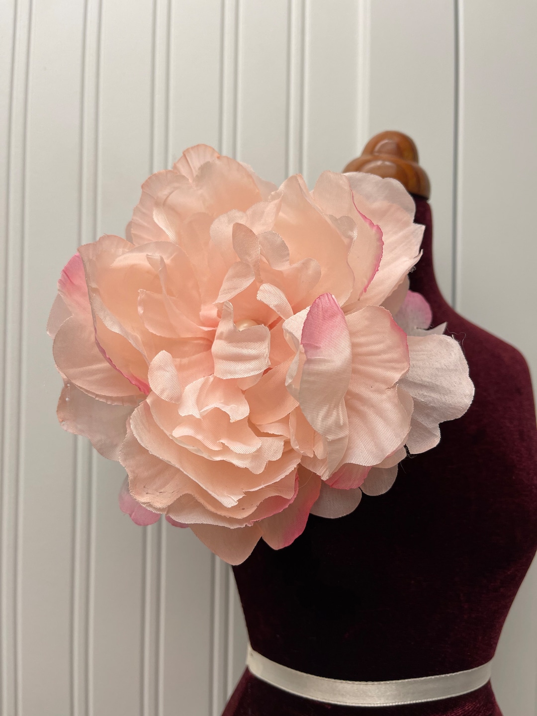 Pink Flower Brooch Flower Brooch Pin Large Flower Brooch Pin Wedding Anniversary Gifts Party