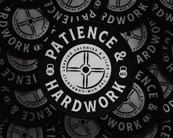Patience & Hardwork Patch