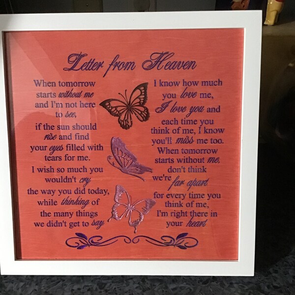 A Letter From Heaven - Etsy