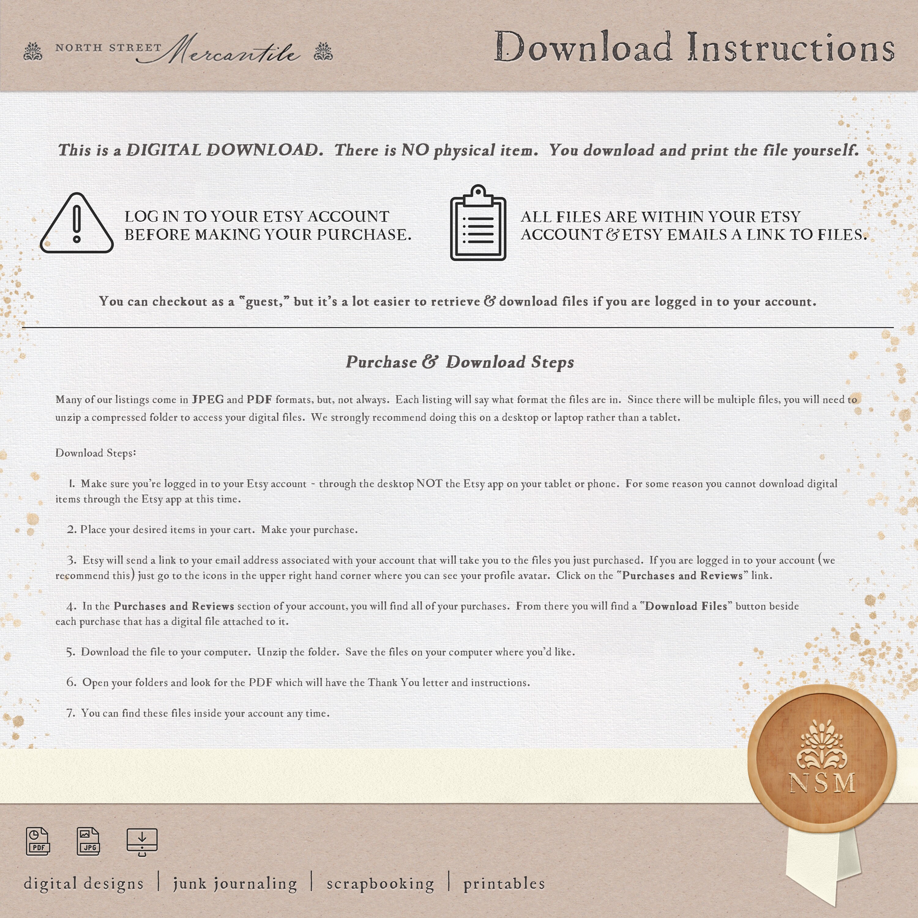 Wisteria & Whispers Folder Set, Regency Era Lavender, Junk Journal Kit