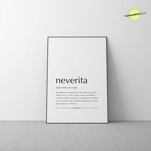 Neverita - Bad Bunny &#39;Lyric&#39; Printable, Digital Song Print, Latin Reggaeton Artwork, Music Lyrics, Bedroom Decor, Hypebeast