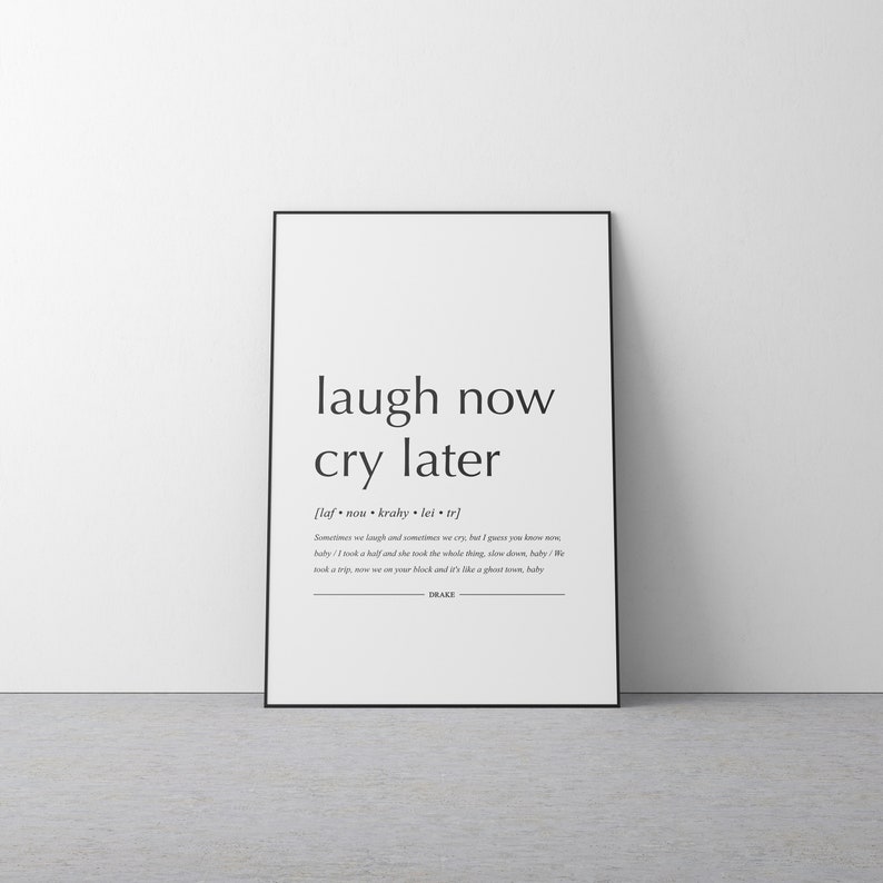 listen to drake laugh now cry later listen to drake laugh now cry later
