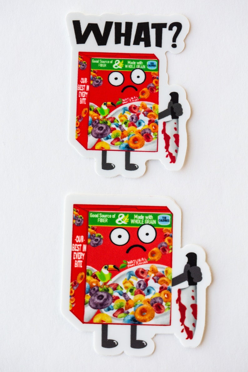 Cereal Killer Sticker Etsy