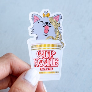 Ramen Cup Noodle Cat