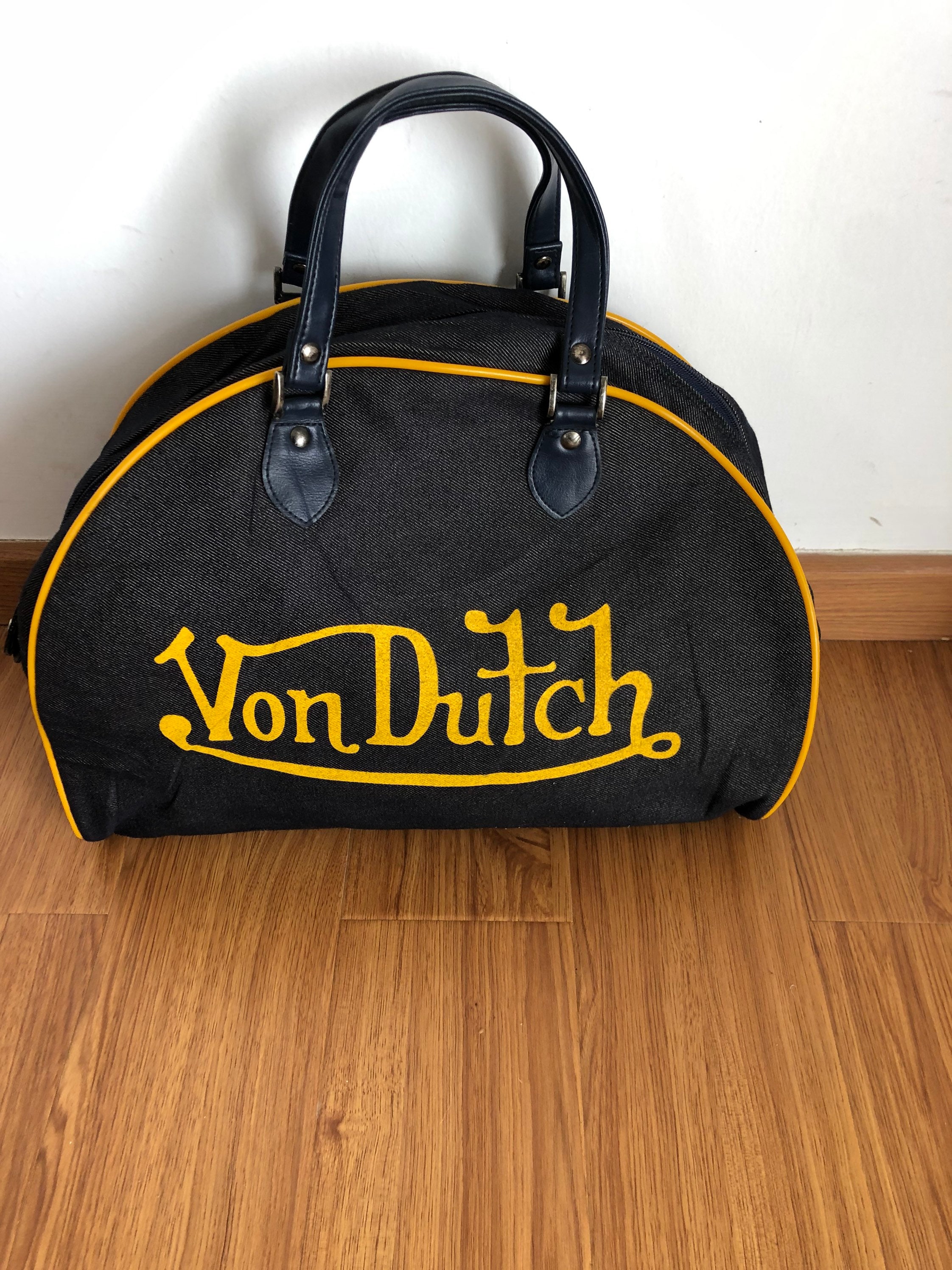 von dutch purse white