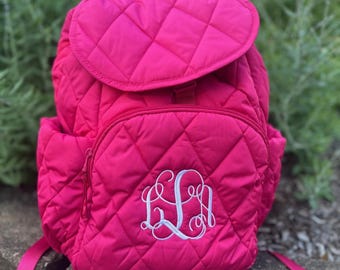 Vera Bradley Vintage Rosie Posies Campus Laptop Backpack Retired Quilted Vera bradley rosie posies - Gem main image 4