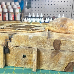 Star Wars Legion -- Mos Eisley Inspired terrain, Desert Cantina -- STL FILE ONLY