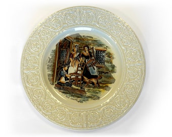 Crown Ducal 1930 ***Reduced 15 dollars for immediate sale! Cries of London Lidded Biscuit Jar or Barrel