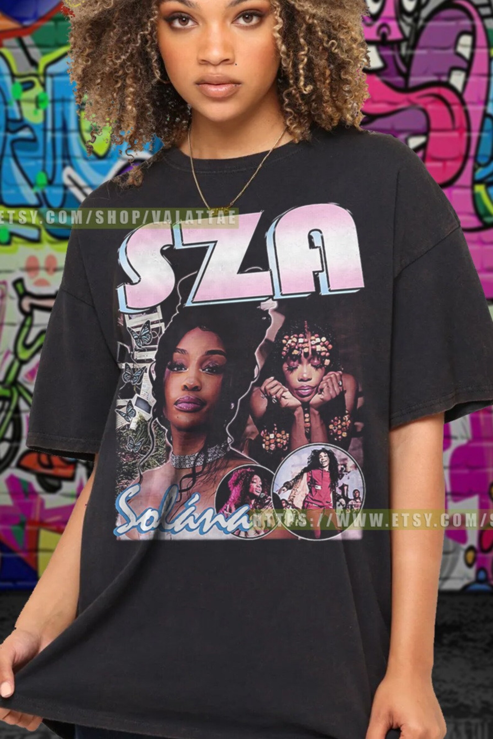 SZA Shirt SZA Printed Graphic Tee Sza Ctrl Fan Shirt Sza Etsy