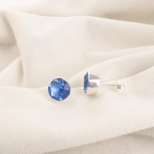 Tanzanite Earring 925 Sterling Silver Earring Tanzanite Gemstone Earring Handmade Silver Jewelry Earring Gift For Her