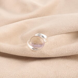 Ametrine Ring, 925 Solid Sterling Silver Ring, Multi Color Ametrine Quartz Gemstone Ring, Handmade Ring, Gift For Her, Women Ring