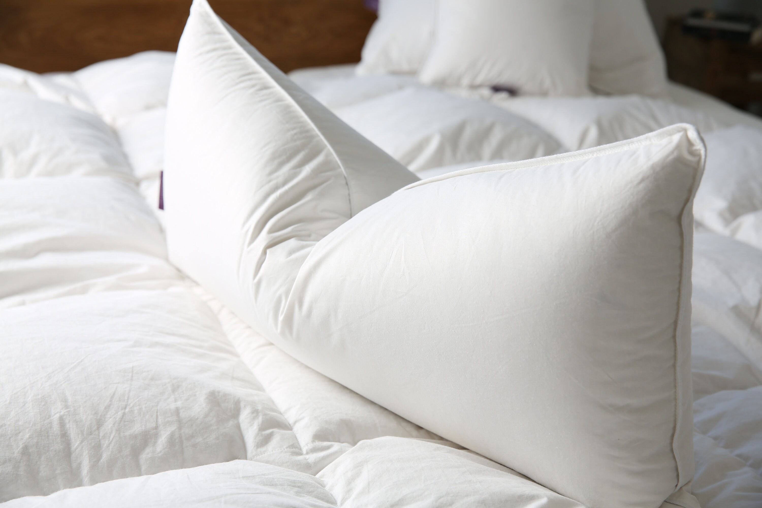 Down Pillow 40x80 800g Pillow 100 Natural by Down Atelier Etsy