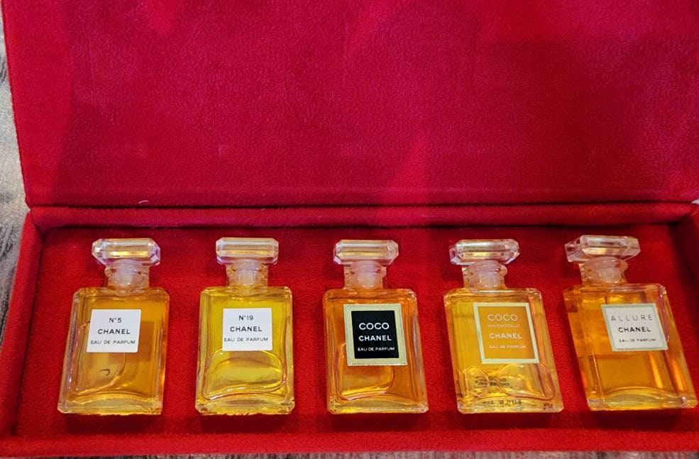 mini perfume set chanel