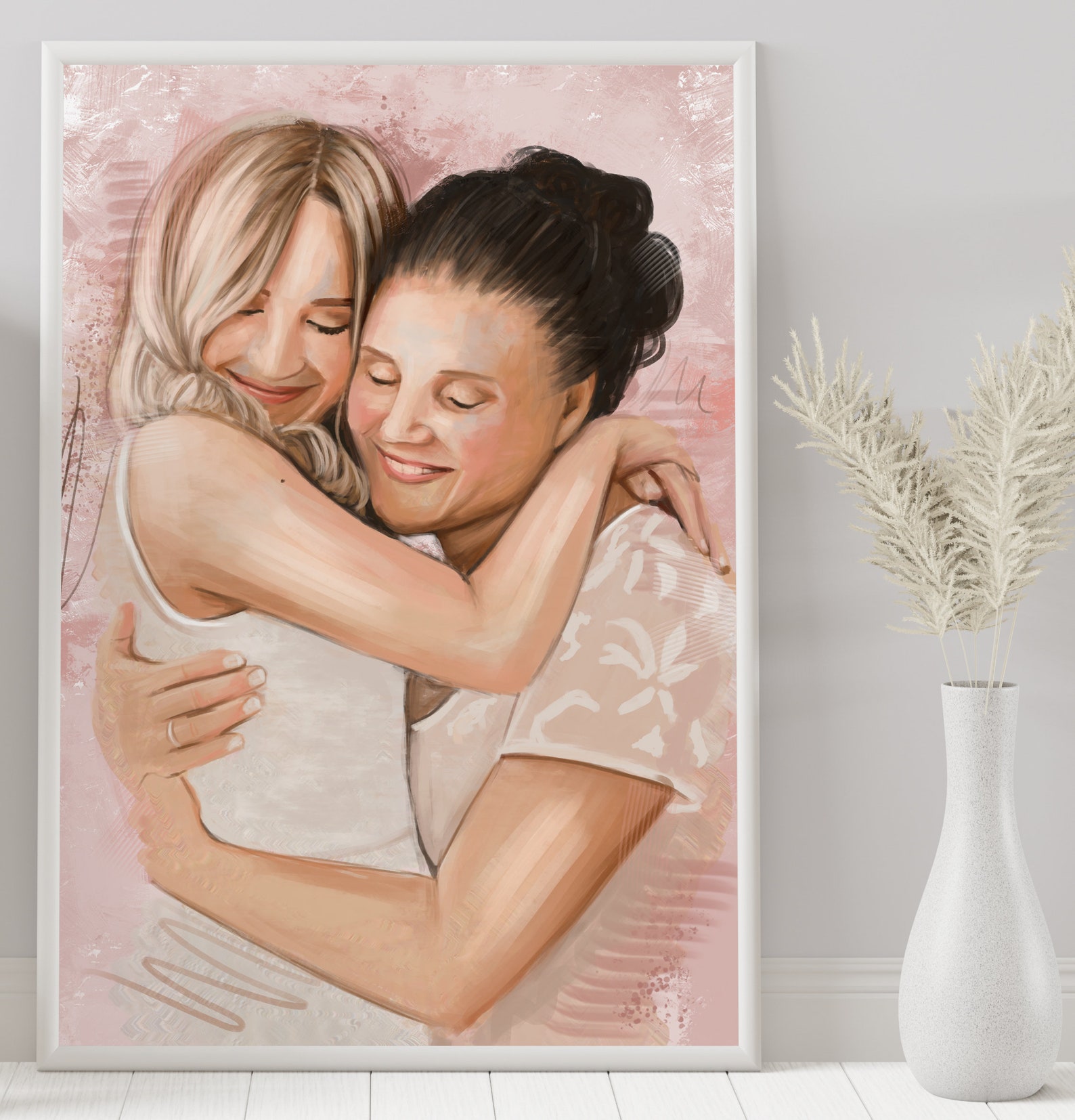 Mother's day gift Personalized gifts for mom Painting Etsy