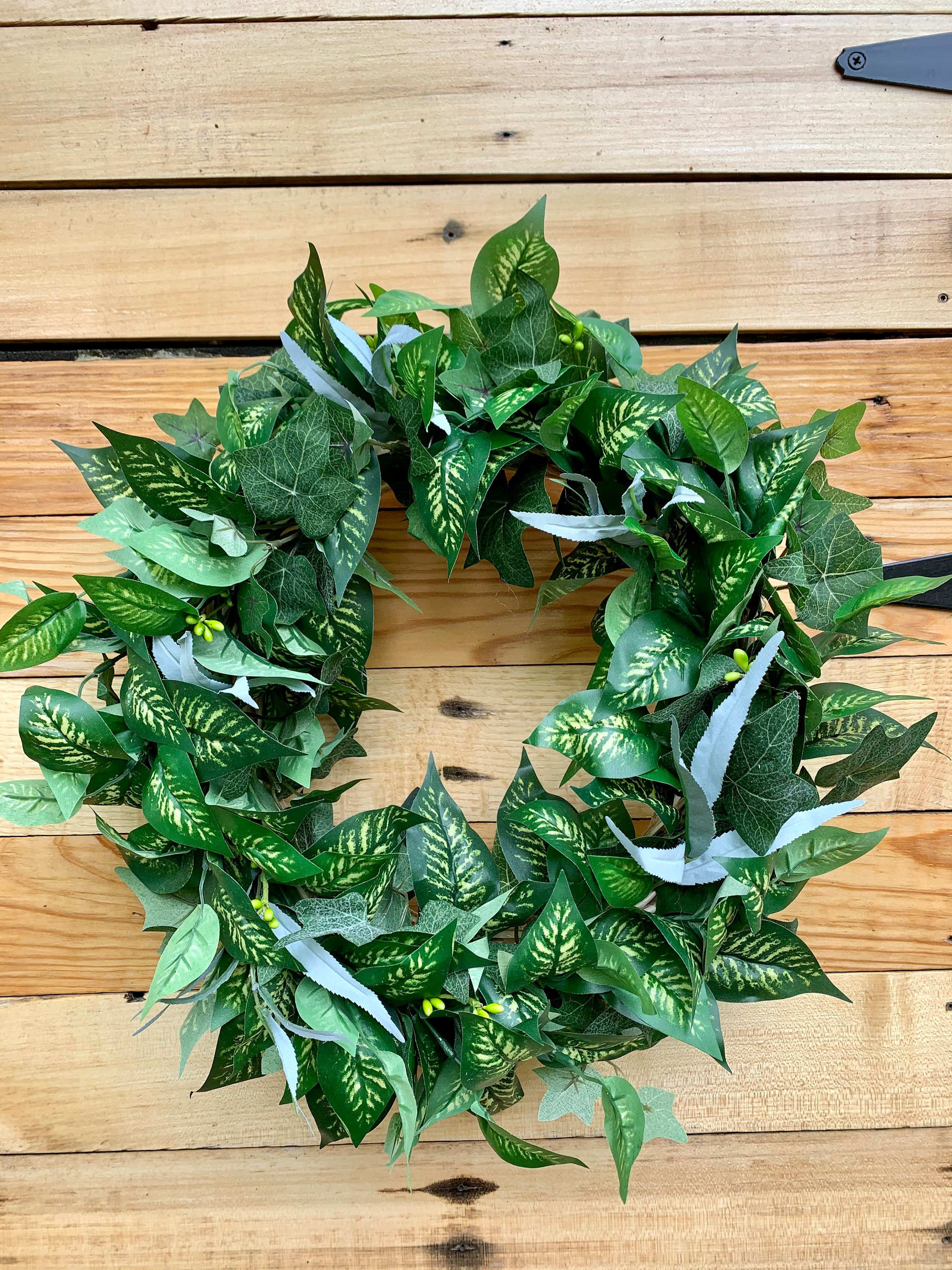 Greenery wreath Etsy