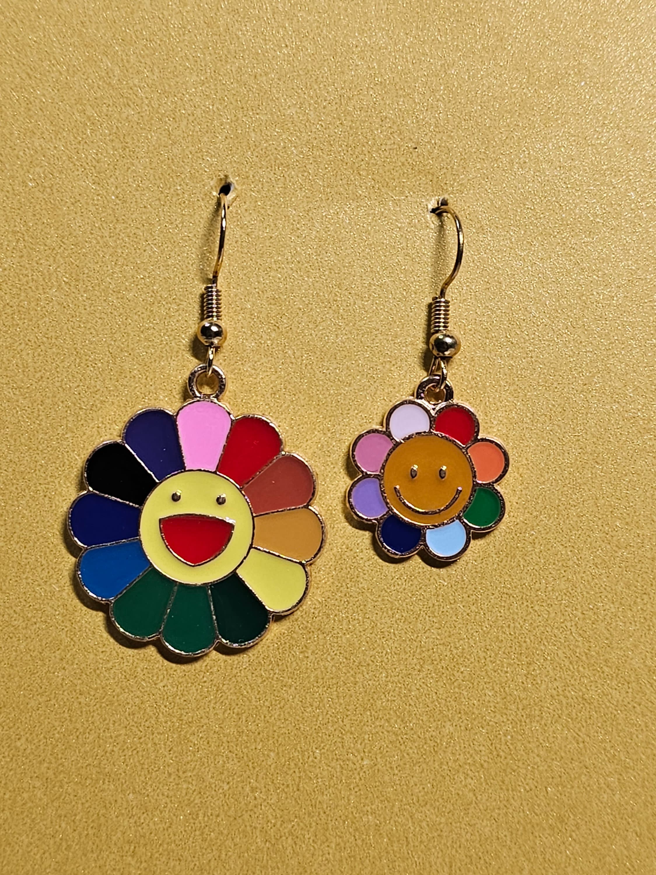 Hobicore Flower Earrings murakami 2 Sizes Etsy Australia