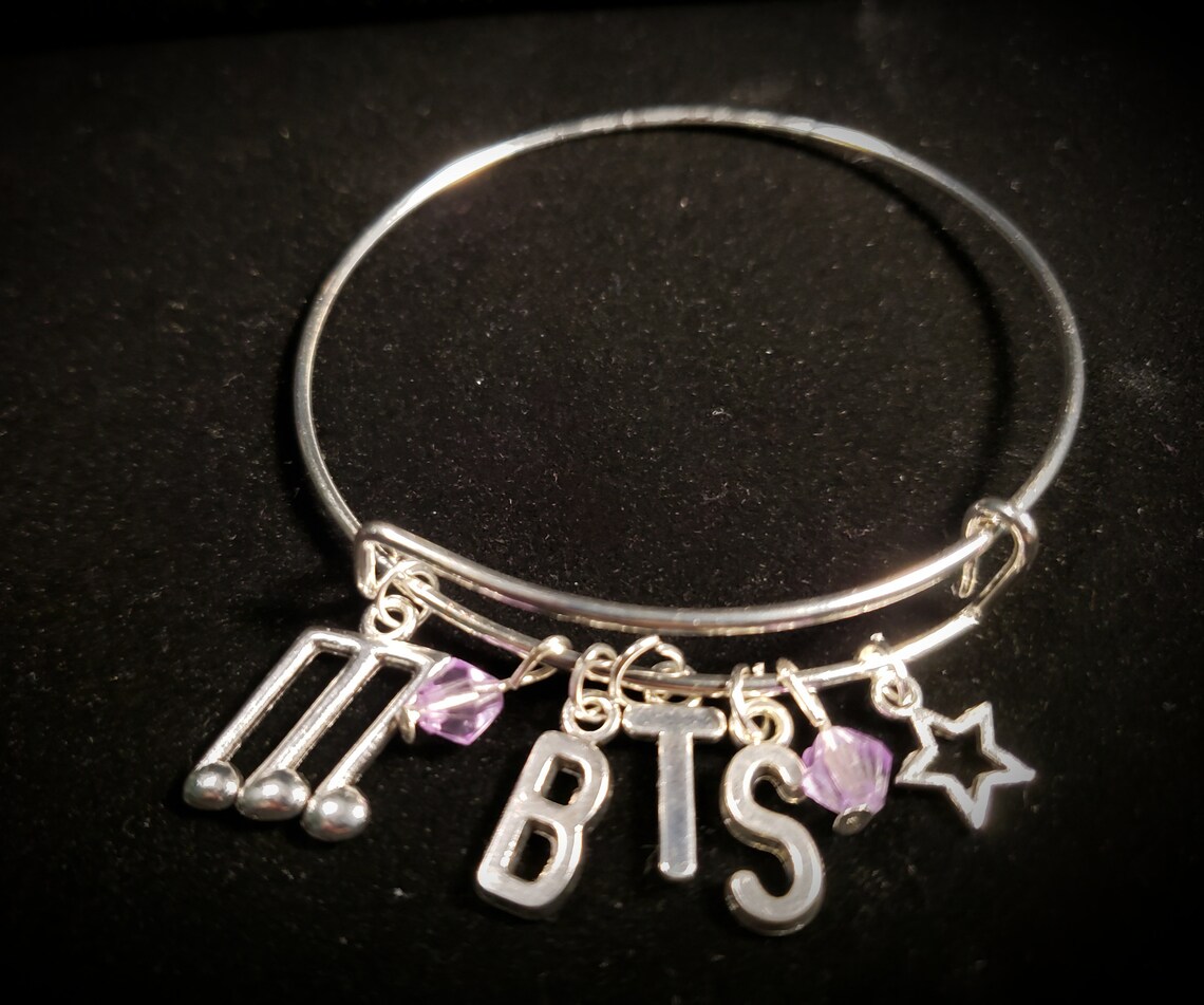 BTS Charm Bracelet Etsy