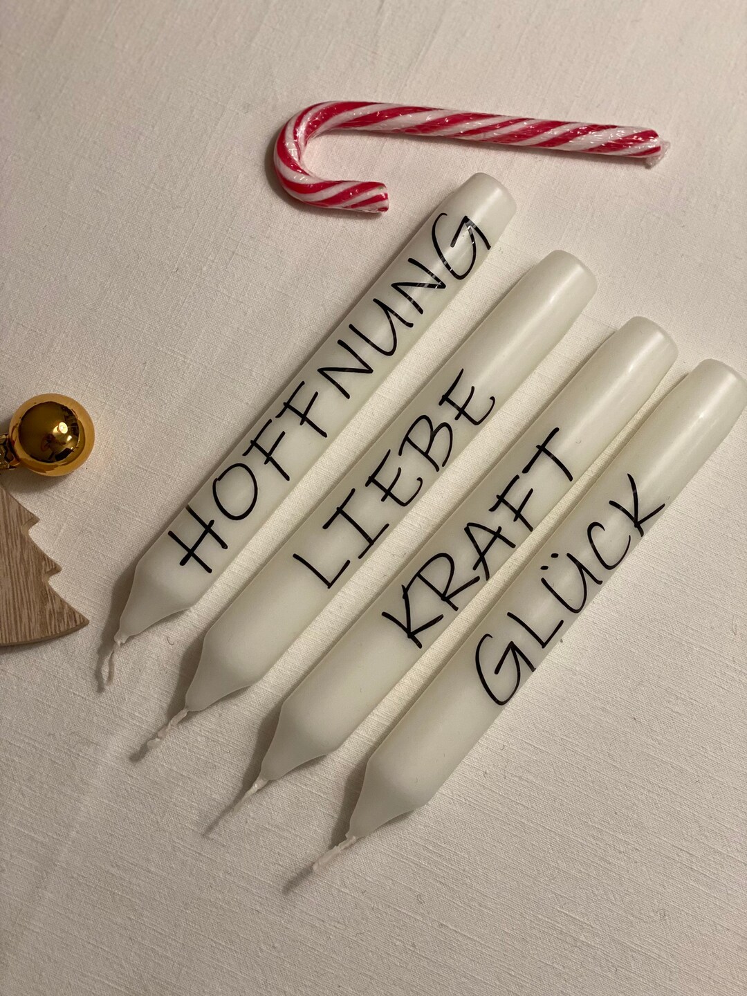 Kerzen Hoffnung Liebe Kraft Glück Geschenk für jede Gelegenheit Etsy.de