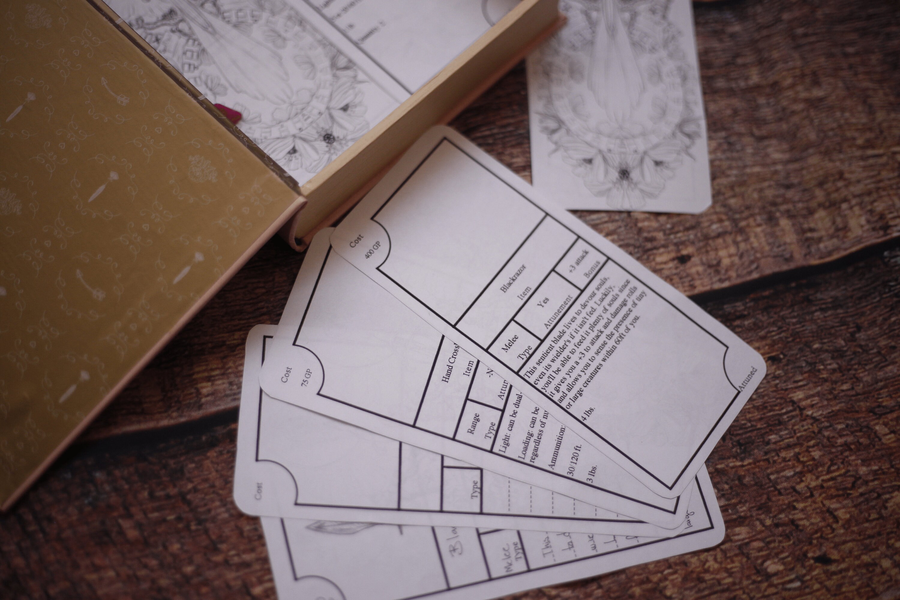 Dnd 5e Fillable Item Cards digital Download Etsy UK