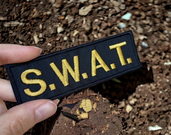 SWAT Patch – Taktisches Abzeichen (Nähen/Bügeln/Klettverschluss)