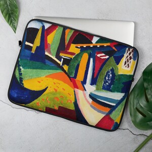 Scheherazade (1915) Art Print Custom Made Laptop Sleeve, Birthday Gift, Henry Lyman Sayen Art Print Neoprene Laptop Cover