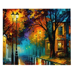 Leonid Afremov Regenschirm Hintergrundbild