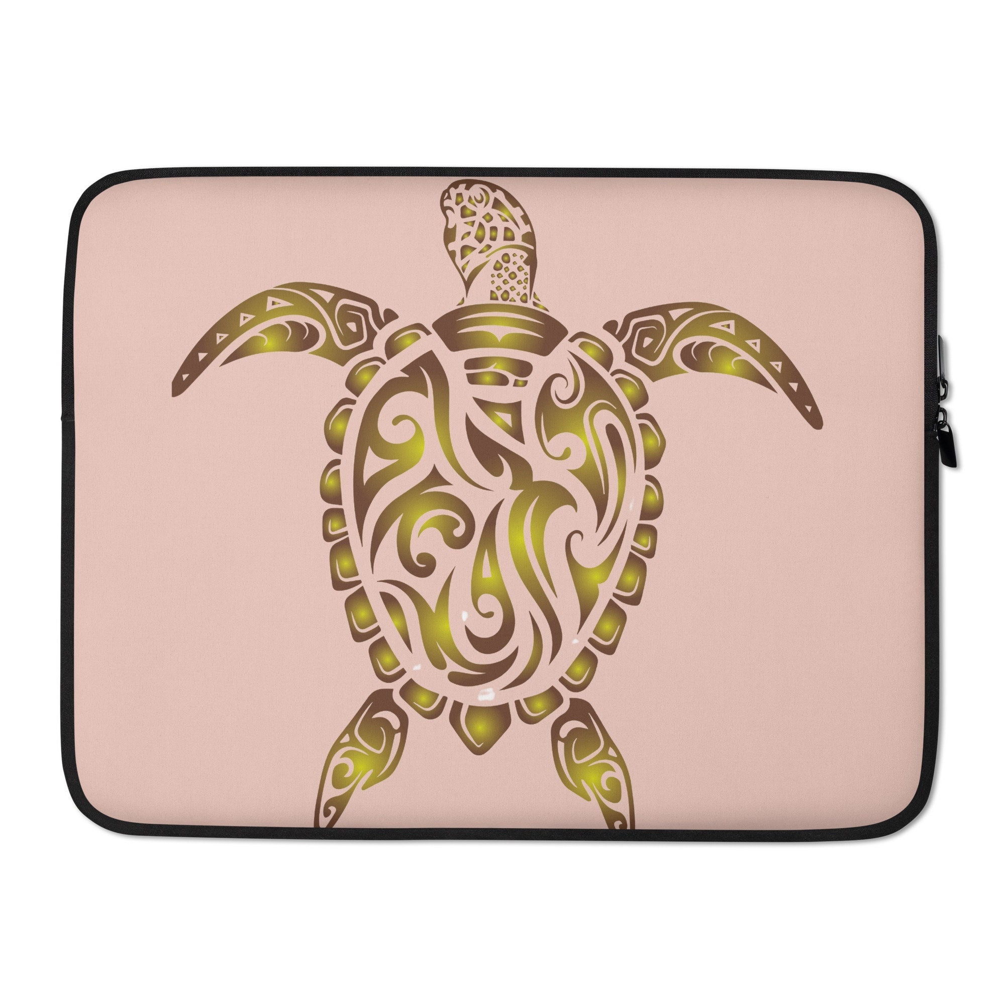 Turtle Art Print Laptop Sleeve Turtle Designer Laptop Case 