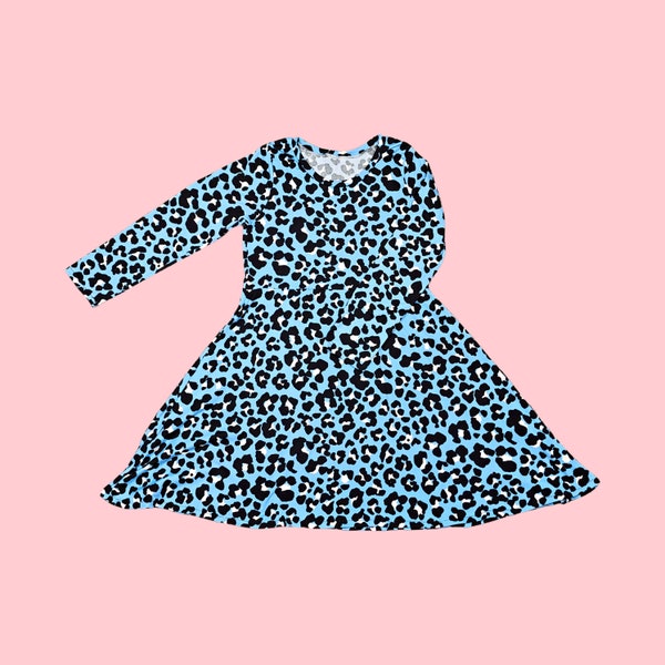 dlsb animal print dress