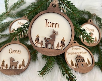 Christmas tags | personalized Christmas tree decorations | gift tags