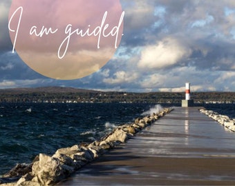 I Am Guided Inspirational Art