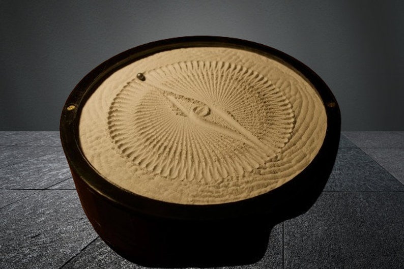 Automatische Zen Garden Sandschale Kinetic Art Bild 5