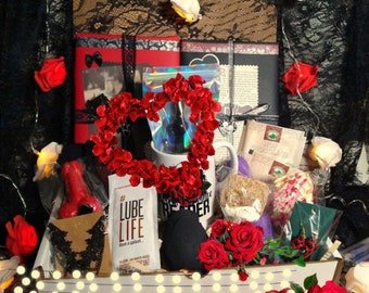 Coffret livre romance sombre ~ Blind Date with a Book Box ~ Coffret livre épicé ~ Cadeau pour amoureux des livres ~ Smut Lover ~ Smut Reader ~ 18+