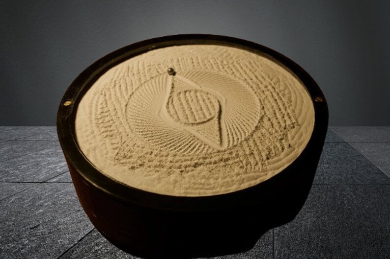 Automatische Zen Garden Sandschale Kinetic Art Bild 4