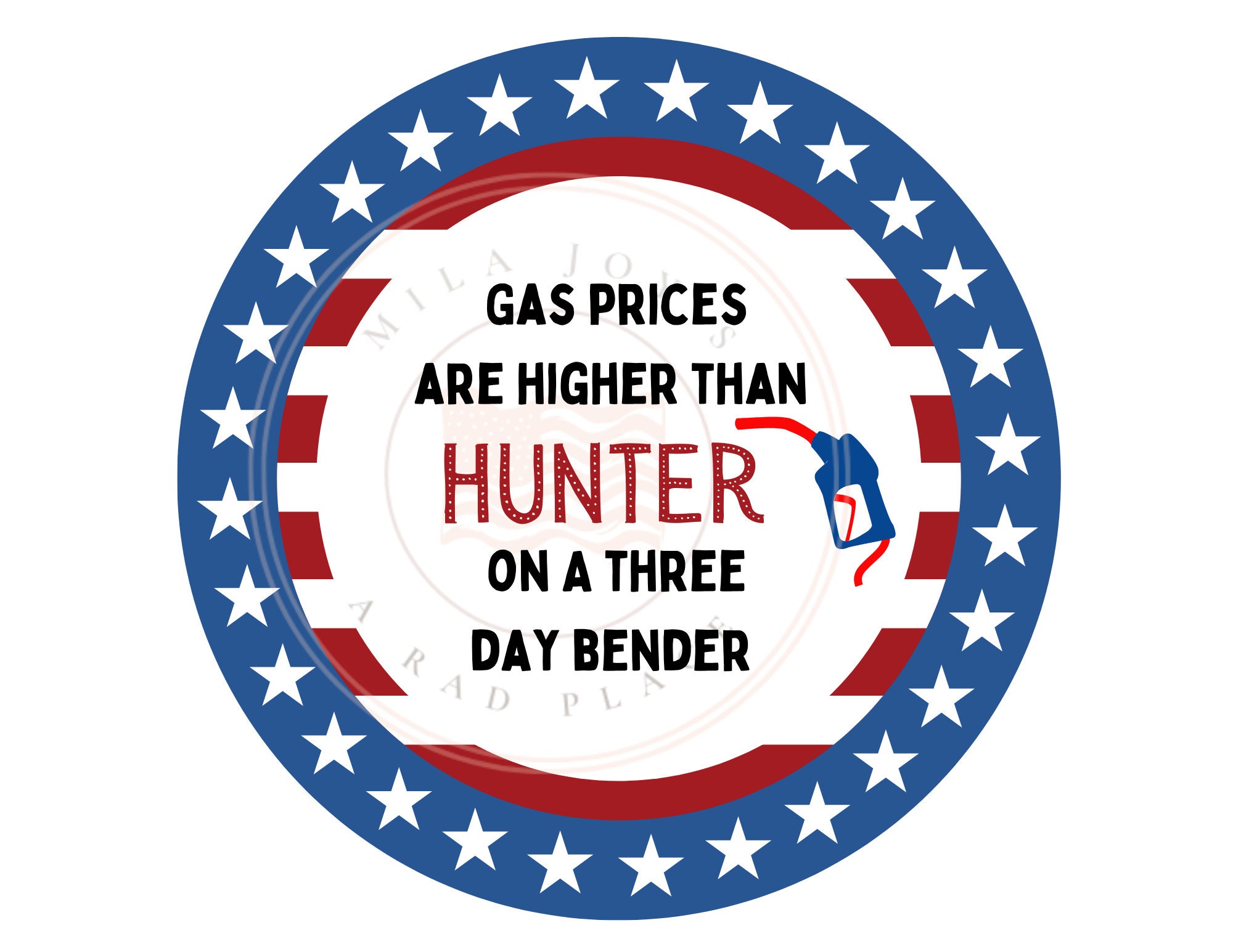 Republican Decal Sticker Set 2 Gas Prices Are Higher Than Etsy