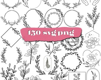 Download Heart Laurel Svg Etsy