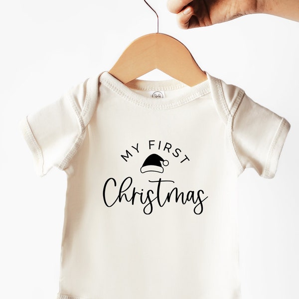 My First Christmas SVG, 1st Christmas Cricut File, Santa Hat Cut File, Babys First Christmas , 1st Christmas Outfit, 1st Christmas Svg