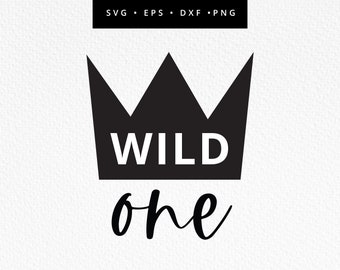 Wild One SVG PNG - Etsy