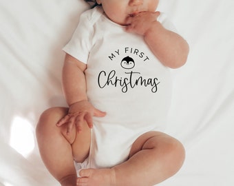My First Christmas SVG, 1st Christmas Cricut File, First Christmas Penguin, 1st Christmas Outfit, Babys First Christmas, 1st Christmas Svg