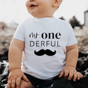 Mr Onederful SVG, 1. Geburtstag SVG, 1. Geburtstagskind, Mr ONEderful Schnurrbart, 1. Geburtstag Outfit, kommerzielle Nutzung, svg, dxf, eps, png