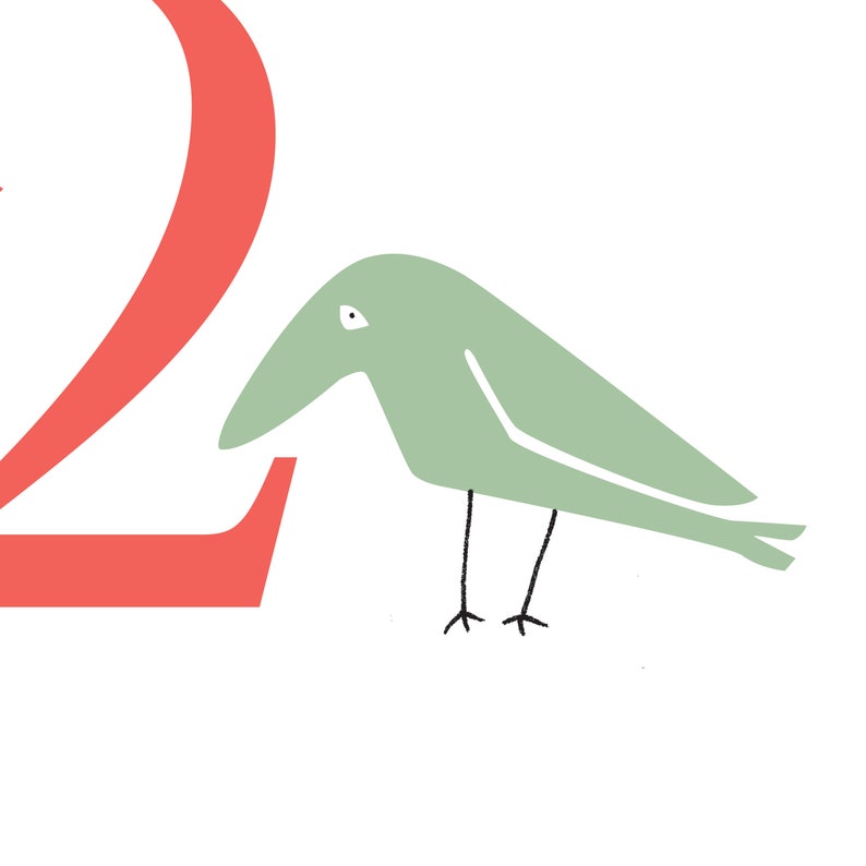 number-2-poster-printable-number-poster-etsy-ireland