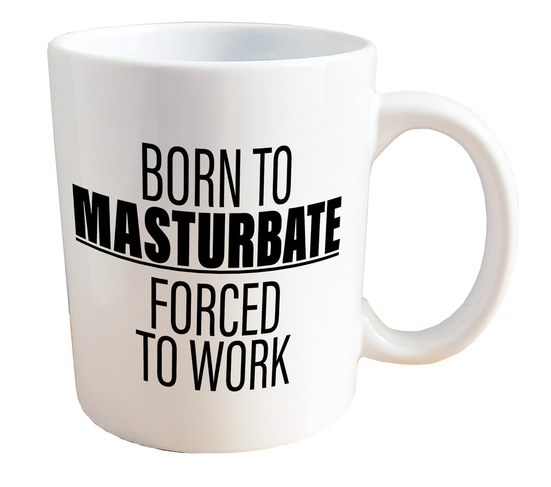 Born to Masturbate Forced to Work NSFW Adult Sex image