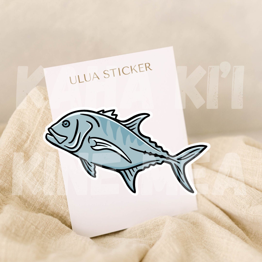 Flula Sticker Ulua Fish Sticker