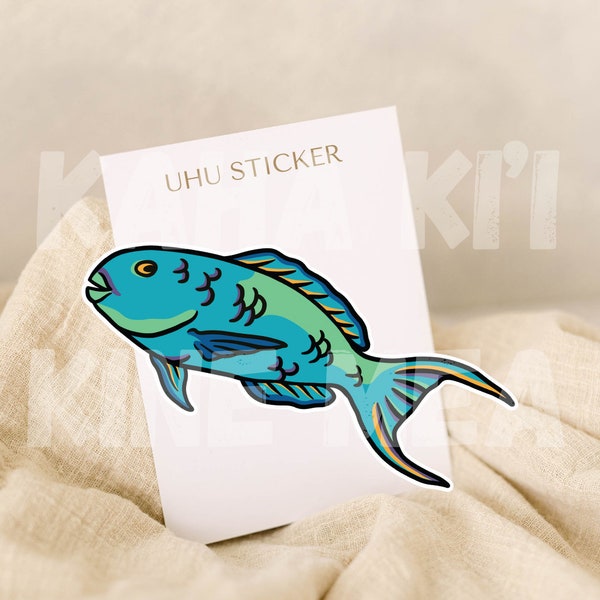 Uhh Fish Sticker