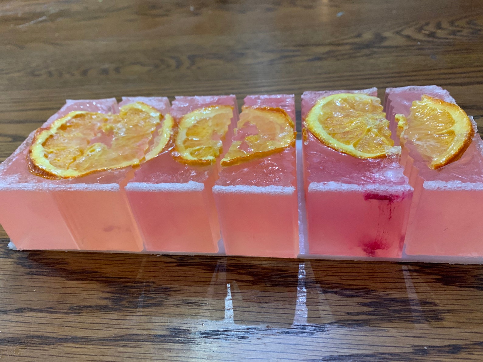 Handmade Orange 4oz Bar Soap Etsy